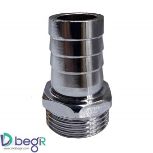 سرشلنگی 1/2 در 1 اینچ کروم